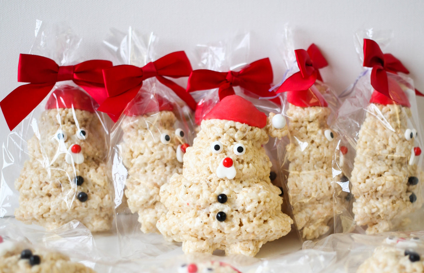 Santa Clause Rice Crispie Treats