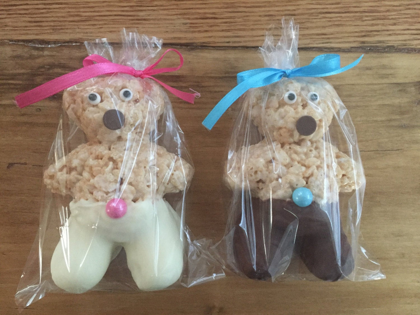 Bear "Chocolate" Crispie Treats