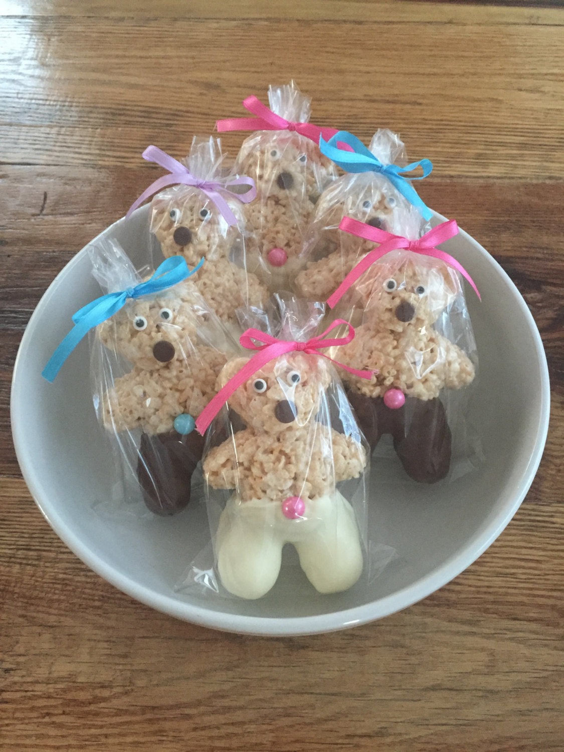 Bear "Chocolate" Crispie Treats