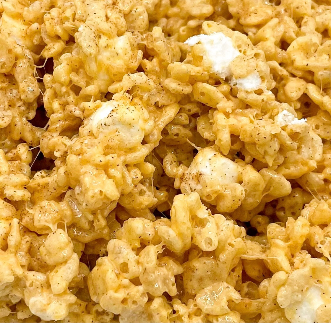 Pumpkin Spice Crispie Mix Clusters
