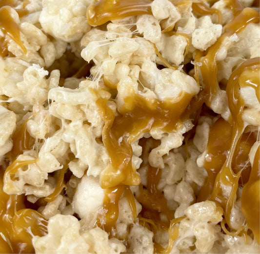 Salted Caramel Crispie Mix Clusters