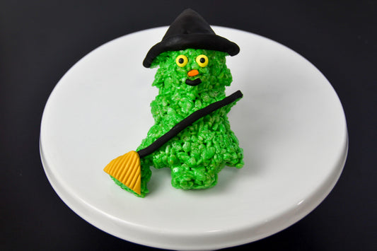 Halloween Witch Rice Crispie Treats