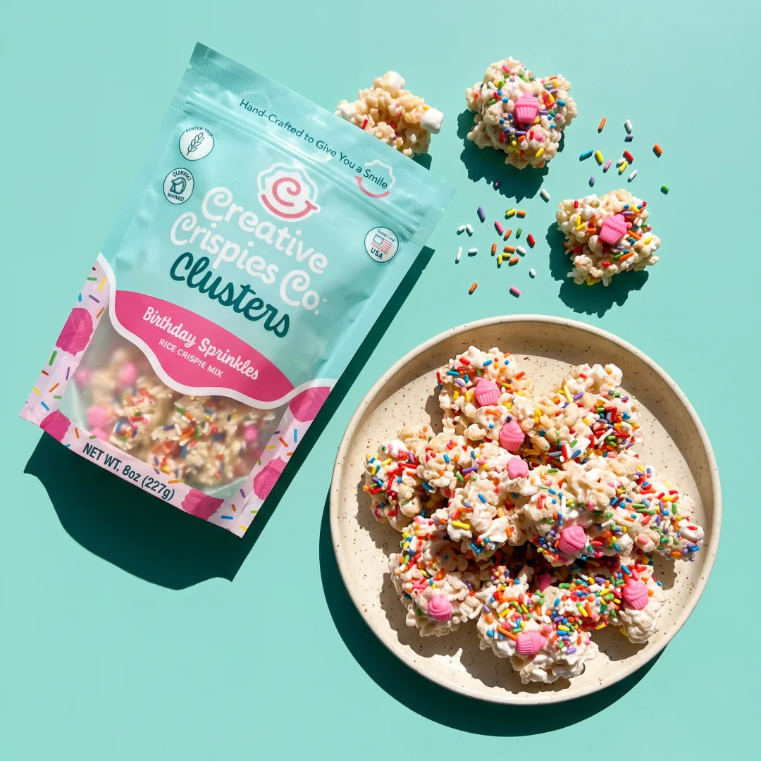 Crispie Clusters - Happy Birthday Sprinkles