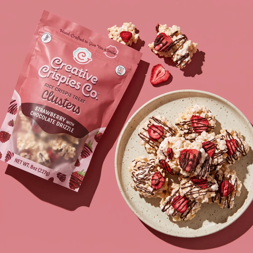 Crispie Clusters - Chocolate Covered Strawberry