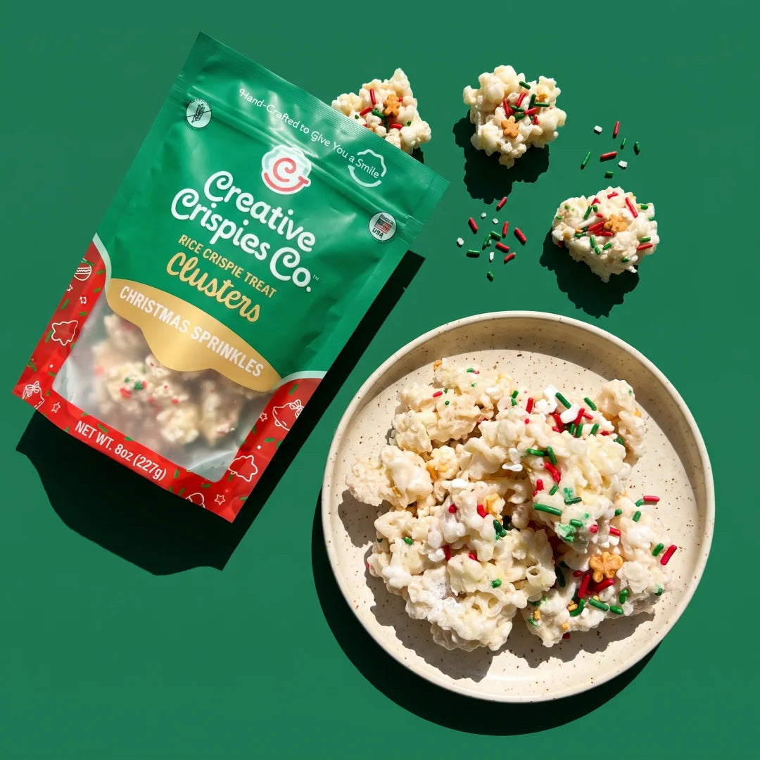 Crispie Clusters - Christmas Sprinkles
