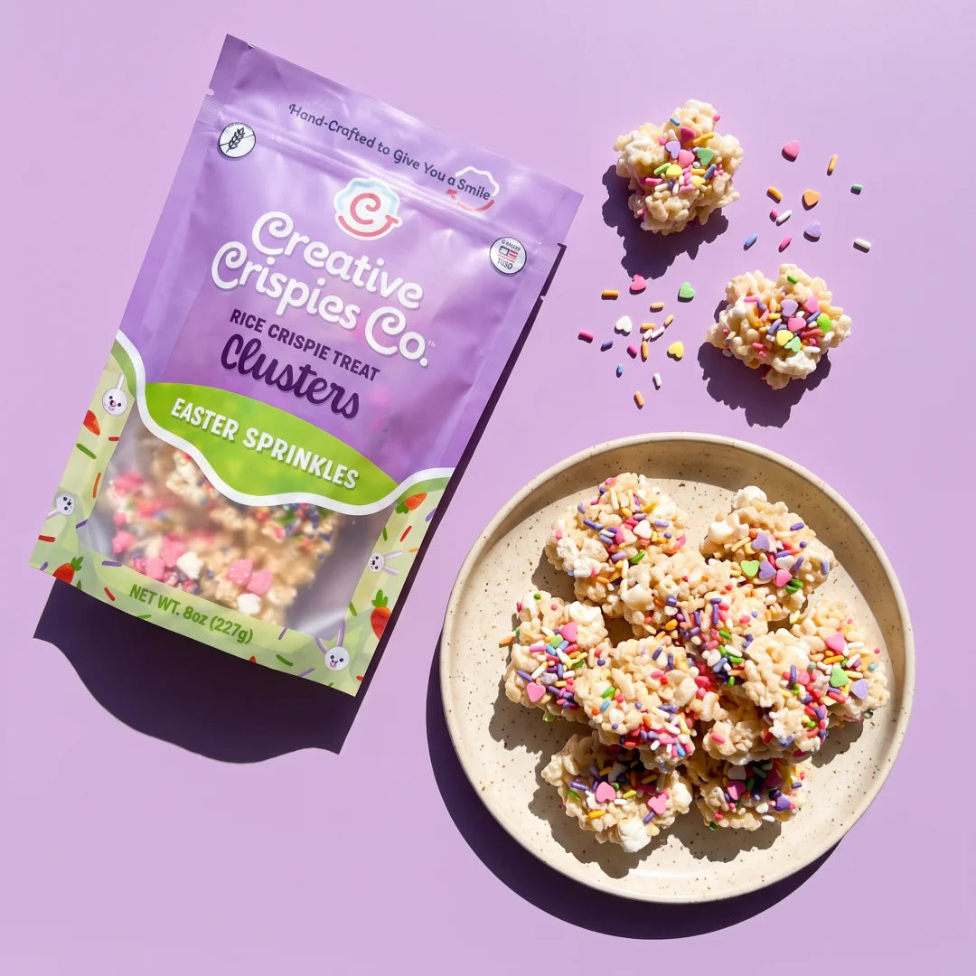 Crispie Clusters - Easter Sprinkles