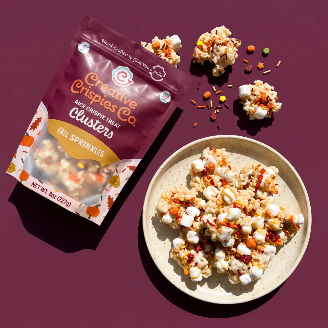 Crispie Clusters - Fall Sprinkles