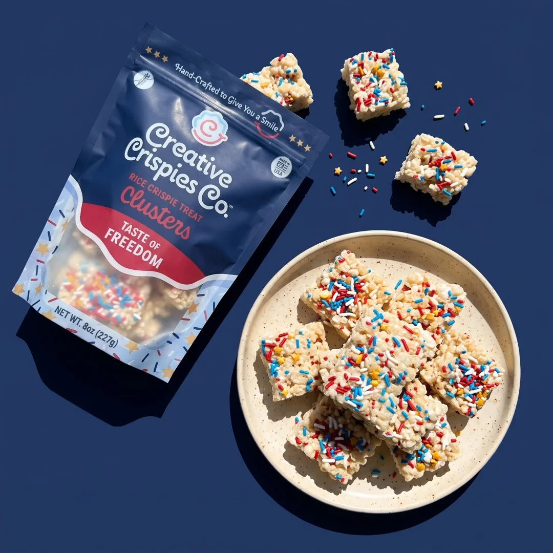 Crispie Clusters - USA Taste of Freedom Sprinkles