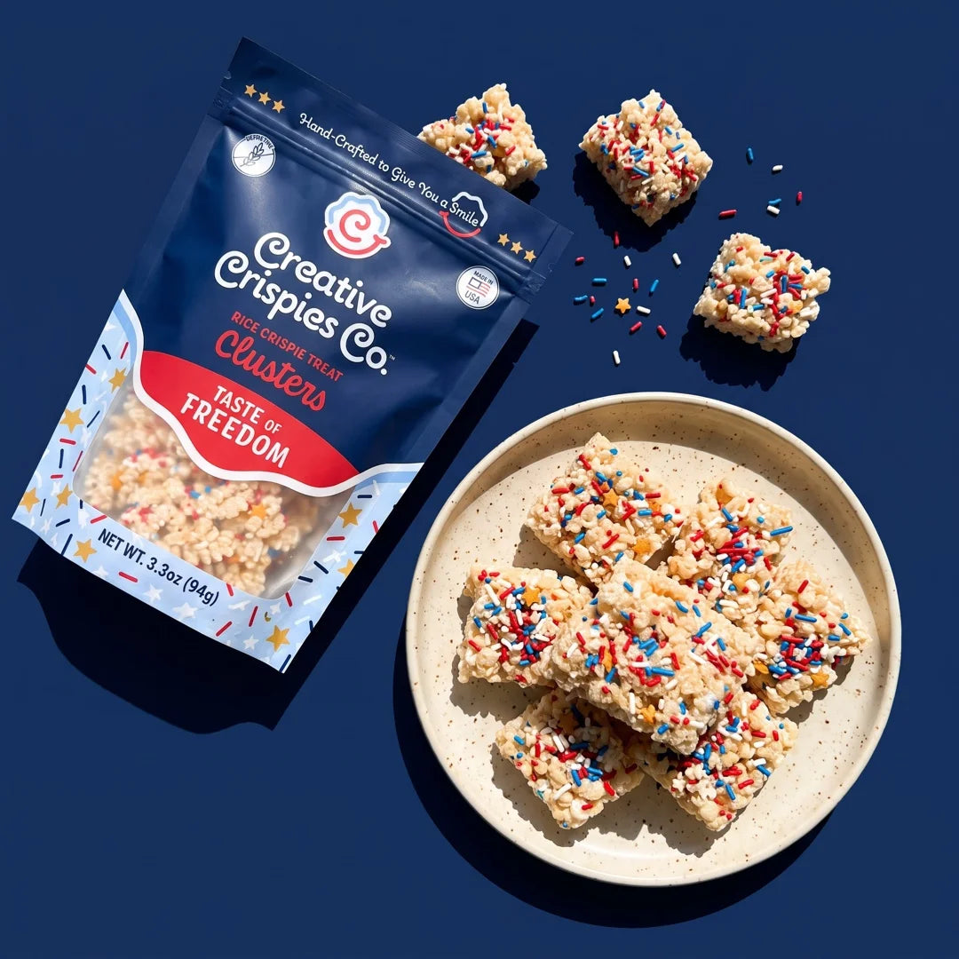 Crispie Clusters - USA Taste of Freedom Sprinkles 3.3oz
