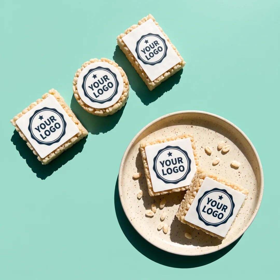 Custom Logo Rice Crispie Treats